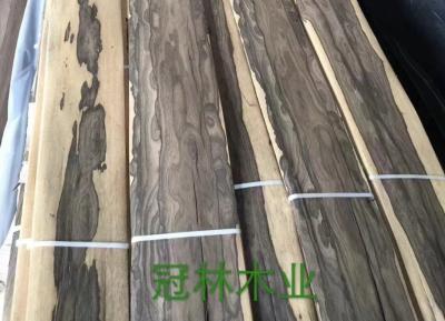 China Highly Distinctive Ciricote/Ziricote Natural Wood Veneer for Furniture and Mansions for sale