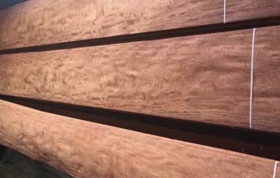 China Strong Transverse Tensile Strength Burmese Pear Natural Wood Veneer For Durable for sale