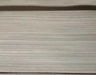 China Highly Decorative Zebrano Natural Wood Veneer for Furniture Manufacturing for sale