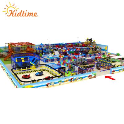 China Plastic Commercial Colorful Kids Play Center Indoor Playground Equipment for sale