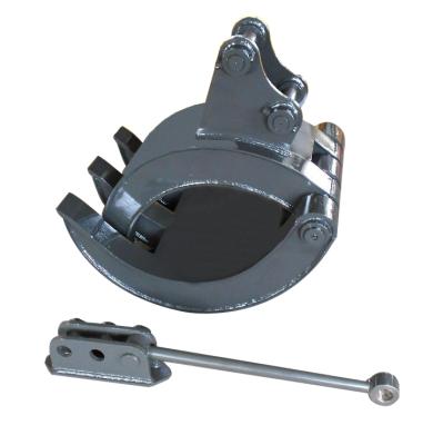 China Construction works OEM Excavator Mechanical Rock Grapple Mechanical Grab for sale