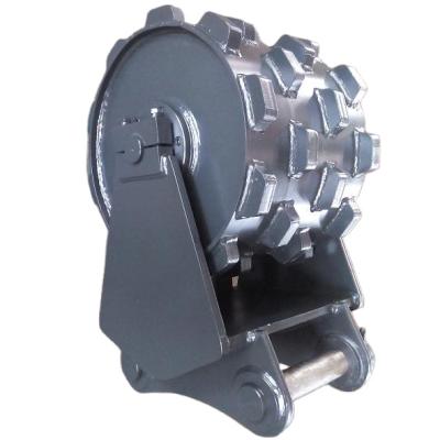 China Construction works Good quality KOMATSU excavator compaction wheel for PC200 for sale