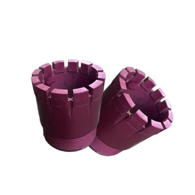 China Geological coring Diamond drill bits impregnated with diamond cores for geological and mining purposes External thread geologic 133al drilling for sale