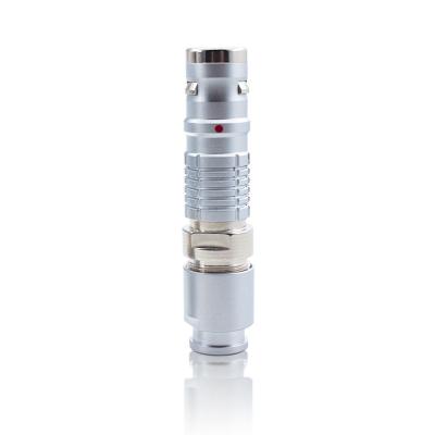 China K Series 2 Pin IP68 Waterproof Plug Connector With Push Pull Self Latching System for sale
