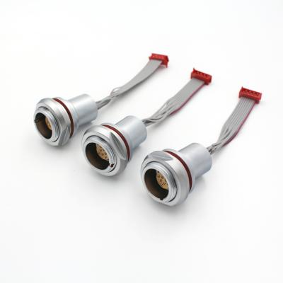 China Low Voltage 2K Series 10A IP68 Circular Connectors Waterproof 8 Pin Wire Connectors for sale