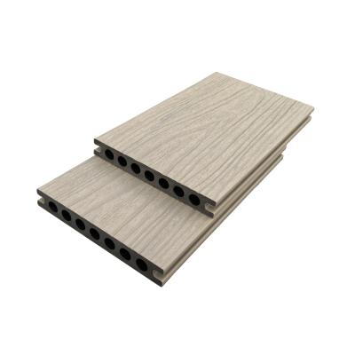 China Decking und Fechten WPC CO Extrusion Boards benutzerdefinierte Größen mit Holzkornoberfläche zu verkaufen