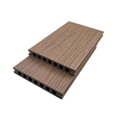 China Langlebig WPC CO Extrusion Decking Fade-resistente wetterfeste Außenböden zu verkaufen