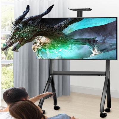 China BNT single screen tv stand mobile cart available install device terminal used in video conference for sale