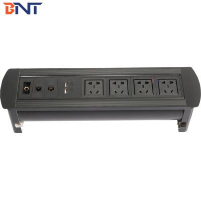 China double universal power interface used in office room manual flip up socket MK6204 for sale