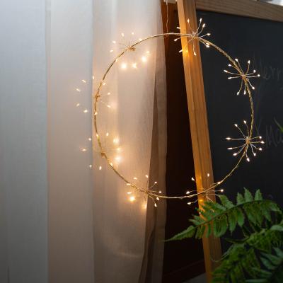 China 300LEDs 10m Cluster LED String Light Garland Lux Navidad de Lux Decorative Christmas Tree Light for New Year Party Xmas Room Indoor Decoration for sale