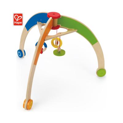 China Toy Hape Baby Play Gym Activity and Play Mat Baby Play Mat Educational Eco-Friendly Natural Wooden Wood for sale
