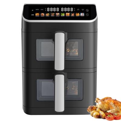 China Plastic Square 1800 Watt Digital Airfryer App Controlled for sale
