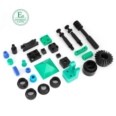 China Componentes fazendo à máquina pretos plásticos da fabricação do CNC de Delrin do PE do ABS à venda