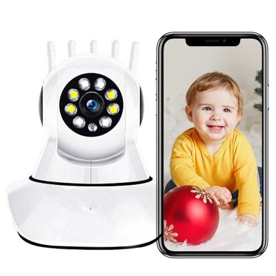 China Human motion tracking mini pet video surveillance 360 video surveillance wireless wifi babyfoon ip camera wifi 1080p smart home niania smart home elektroniczna for sale