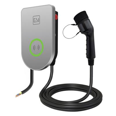 China Home EV Charger Wall Mounted Wall Mounted Type2 7kw 32A General Smart Charging Station Home Operation For New Energy Electric Vehicle for sale