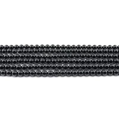 China For Jewelry Making Wholesale 4/6/8/10mm Black Agate Loose Size Gemstone Beads Set Natural Stone Beads For Jewelry Making Sets for sale