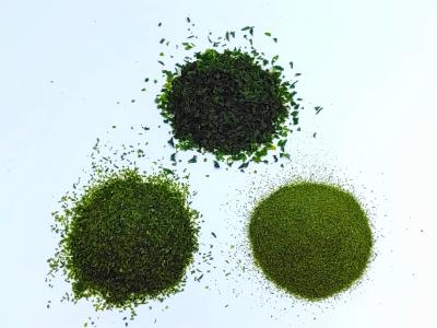 China Algas marinhas Aonori de textura fina em verde vivo para pratos grelhados à venda