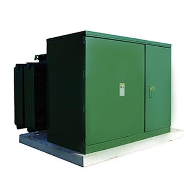 China Power Distribution System 2500 KVA Protection Mounted Transformer 24940v To 416v For Mining Aluminum Coils With U L Certificate for sale
