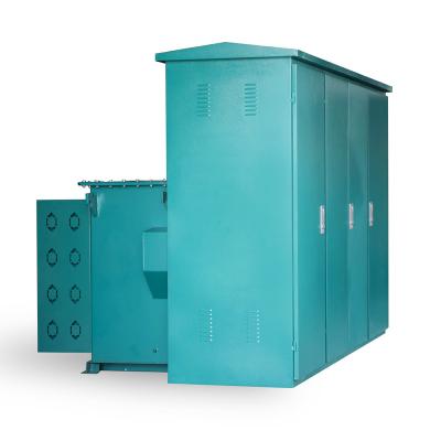 China Power Distribution System 2500kVA 24940v 12720v 60Hz Protection Mounted Transformer Aluminum Windings With U L Certificate for sale