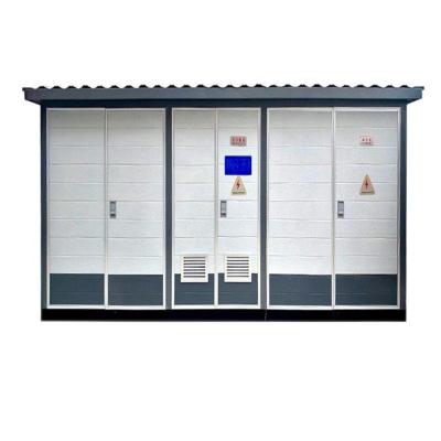 China Power Distribution System manufacturer supply discount price 630 KVA 500KVA 15KV 30/0.4KV Dyn5 substation transformer with RMU for sale