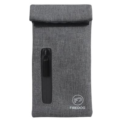 China Logo Carbon Lined Roll Up Waterproof Custom Top Stash Smell Proof Bag Small Smell Proof Pouch for sale