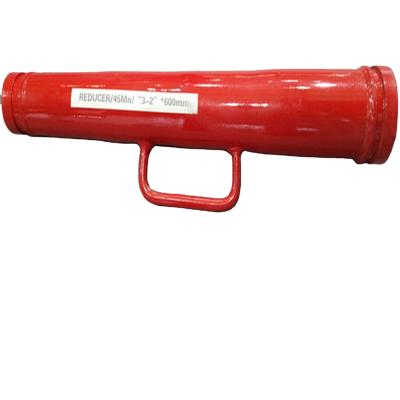 China Construction works DN125-100 Concrete Pump Reducing Hose ST52 Mud Delivery Hose Reducer for sale