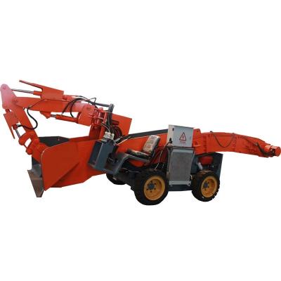 China Construction works Hot sale Wheel Based Muck Loader in Scrapper Conveyor in Small Tunnel Mini sliding stype tunnel excavator for sale