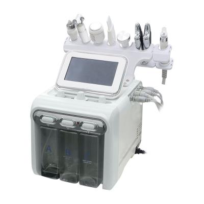 China Exfoliators portable 7 in 1 small bubble oxygen jet facial instrument for sale