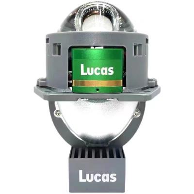 China Bi LED Projector Lens Headlight 6000K 65W Laser High Beam Dual-Cores S60 for sale