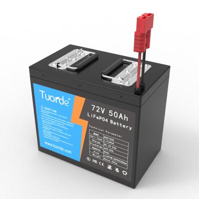 China 72V 50Ah AGV Motor LiFePo4 Lithium Ion Battery 5000 Times For Boat ISO14001 for sale
