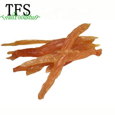 China Viable High Quality Natural Crystal Dry Chicken Breast Dog Food Pet Jerky Bulk Snacks for sale