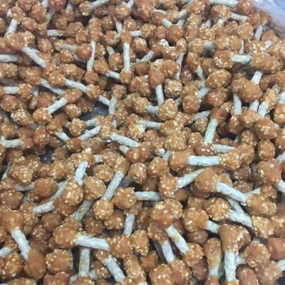 China Viable Chicken Rice Dumbbell Dog Snacks Lean Rice Dumbbells For Pet Snacks for sale