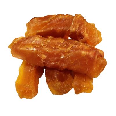 China High Quality Viable Nature Organic Dry Pet Food Sweet Potato Chicken Wrap Dog Food Real Bio Vitality for sale