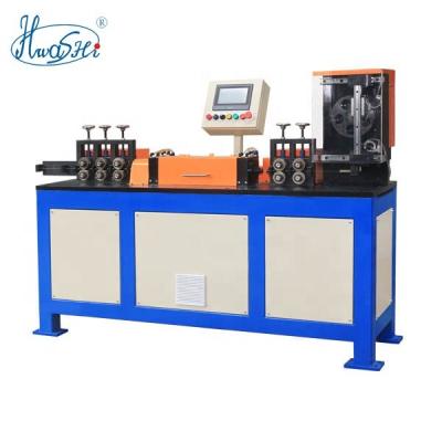 China Building Material Stores HWASHI 1.1mm-9mm High Speed Steel Wire Straightening Machine, Wire Straightening and Cutting Machine for sale