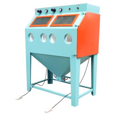 China Construction works Mirror Renfert Stainless Steel Sandblasting Machine for sale