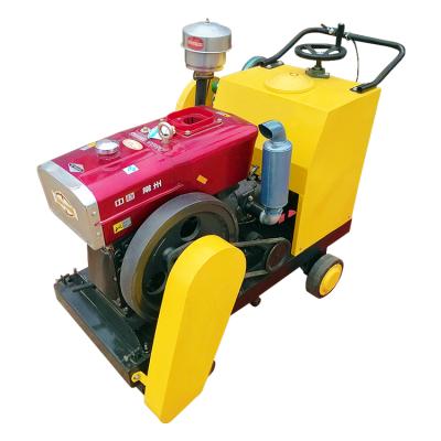 China Construction works Concrete Road Cutting Machine And Embossing Machine Diesel Special Engraving Machine For Livestock Farm for sale