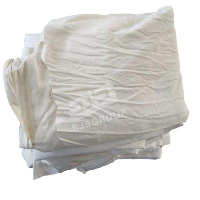 China White Pure Cotton Sheeting Rags for Marine Industrial Cleaning Cloth for sale