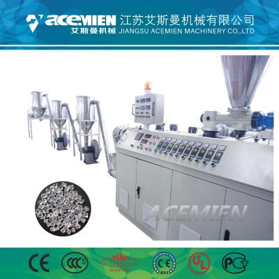 China Pp-PE Afvalfilm de Plastic Machine van de Recyclingsgranulator, Korrel die Machine maken Te koop