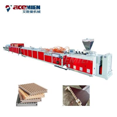 中国 おがくず板木製のプラスチック合成の生産ライン ポリ塩化ビニールUPVCの空のドア 販売のため