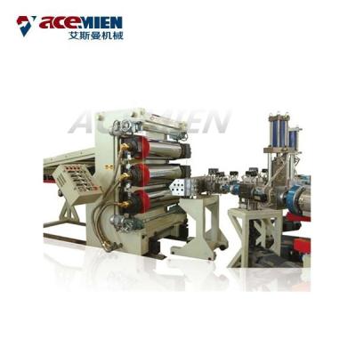 China O mármore artificial plástico que faz o mármore do PVC da máquina almofada o inversor UV da folha ABB à venda