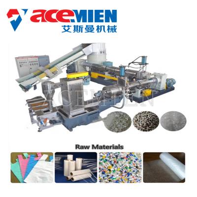 China Korrel die het Plastic Gewicht 2-10T Duurzaam maken van de Granulatormachine 100-1000kg/H Te koop