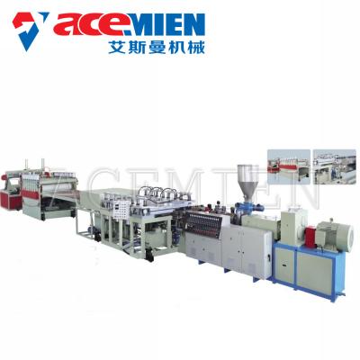 中国 ポリ塩化ビニールの泡のBoadの容量400kg/H 600kg/Hのプラスチック印刷用原版作成機械 販売のため