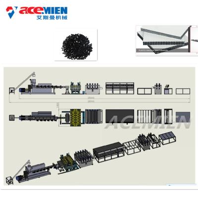 中国 単一ねじ重量8-20 Tの放出型PPのプラスチック構造の型枠機械 販売のため