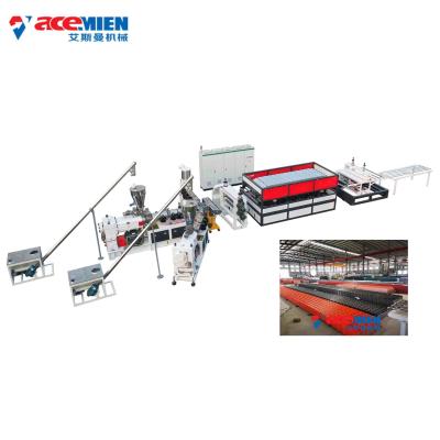 China Highly Intergrated Control PVC ASA Composite Plastic Roofing Sheet Making Machine à venda