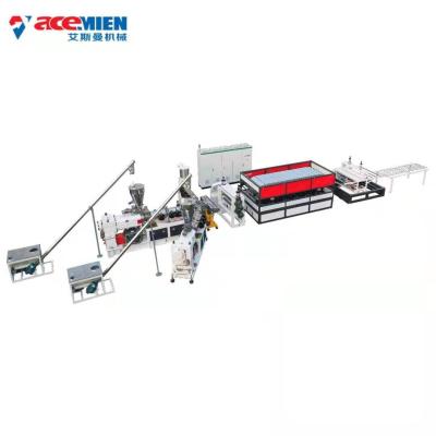 China O PVC ASA Plastic 75kw de 3MM corrugou a folha do telhado que faz a máquina à venda