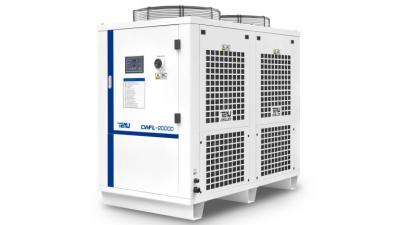 China 20kW 20000W Fiber Laser Chiller 158 X 80 X 132cm Industrial Cooling System CWFL-20000 for sale