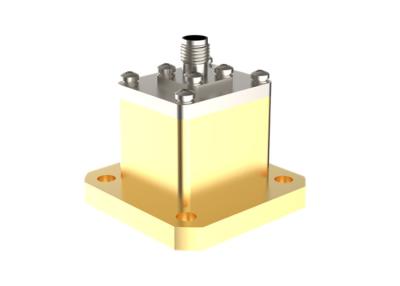 China 9.84GHz~15GHz WR75 tot SMA Vrouwelijke eindstartgolfgeleider tot coaxadapter SMA/BJ120-KFE Te koop