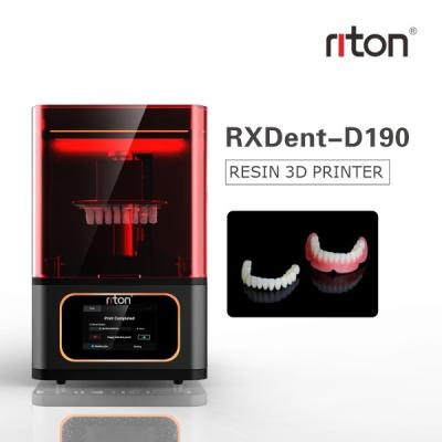 China ISO 13485 Industrial Resin LCD 3D Printer Automatic Huge 220V RITON for sale