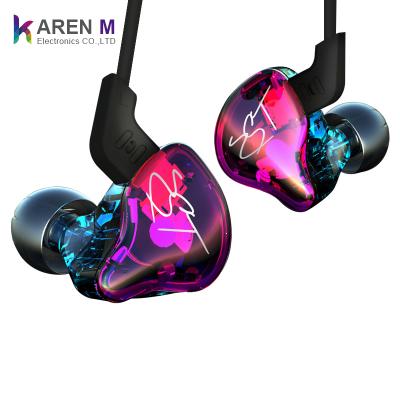 China Hot Selling KZ Earphones 3.5mm Original Hybrid Technology In-Ear Wired/Wireless Division HD Frequency Pro Microphone ZST Headphones In Ear for sale