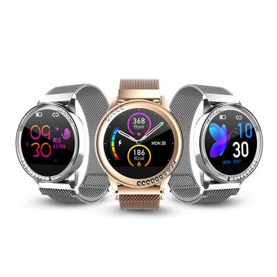 China 2021 New Fitness Smart Watch Women Heart Rate Sleep Monitor Waterproof H16 Ladies Touch Screen Smartwatch With Whatsapp Reminder for sale